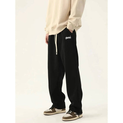 Mens Casual Pants Fleece Sweatpants Jogger