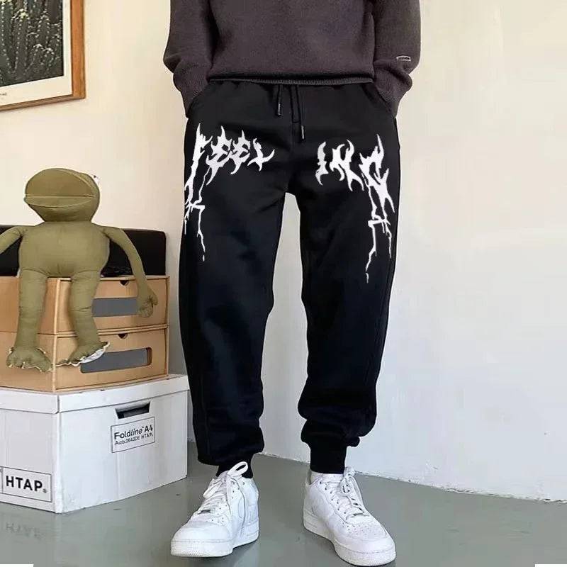 Men Sweatpants Oversized Joggers