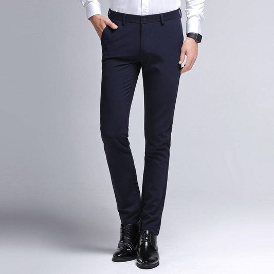 Casual pants stretch suit pants