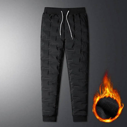 Men's Thick Warm Windproof Down Cotton Pants