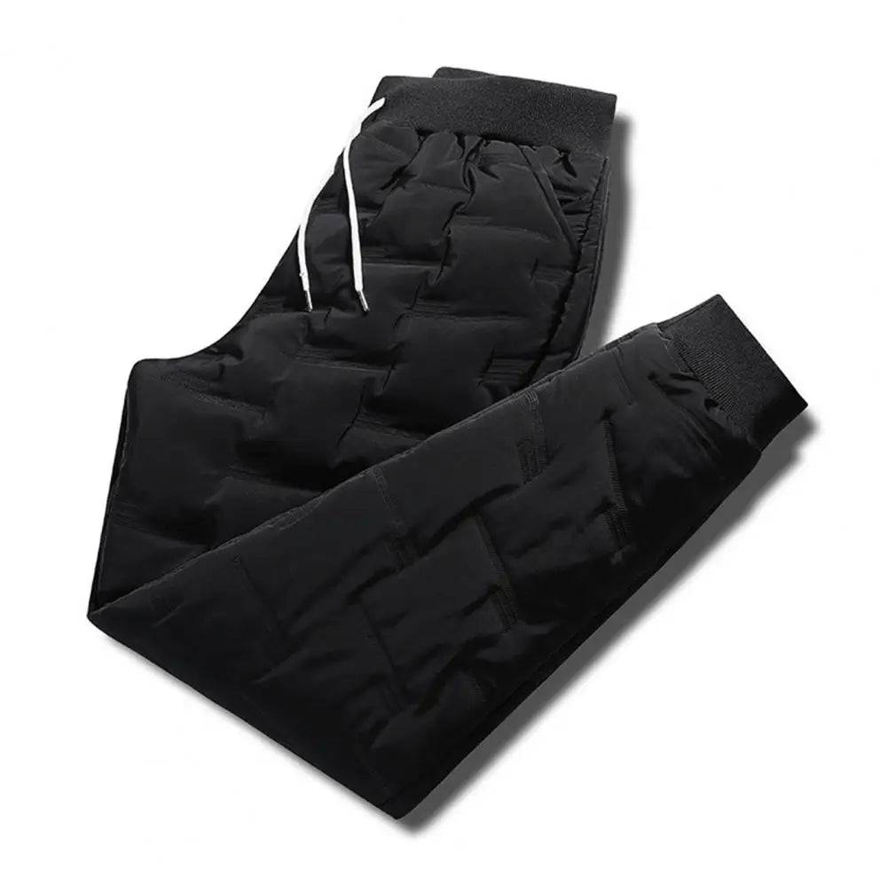 Men's Thick Warm Windproof Down Cotton Pants