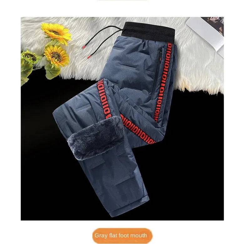 Men's Down cotton windproof and waterproof pants - Xmaker