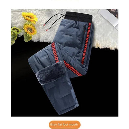 Men's Down cotton windproof and waterproof pants - Xmaker