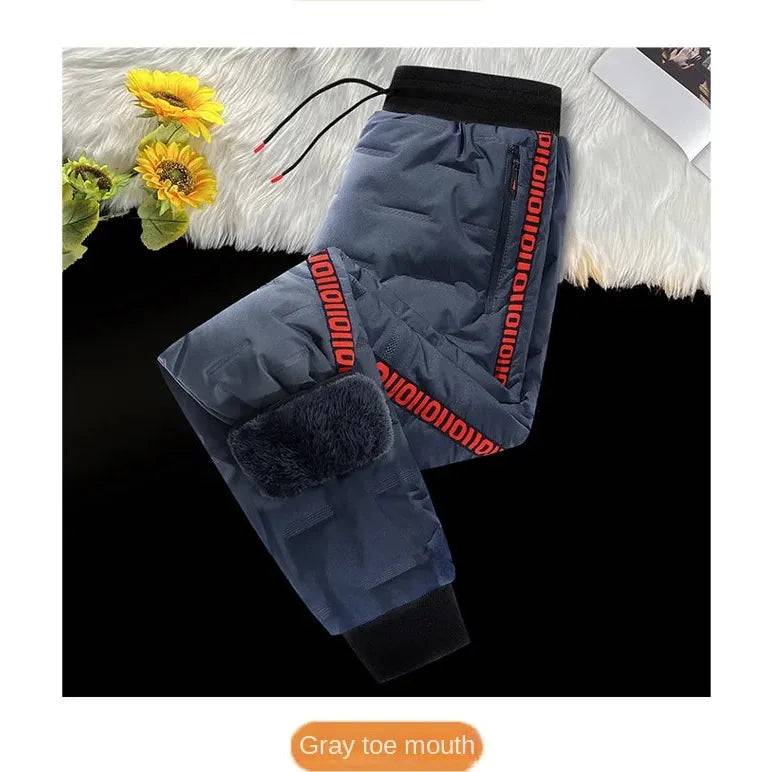 Men's Down cotton windproof and waterproof pants - Xmaker