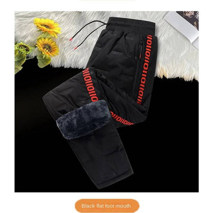 Men's Down cotton windproof and waterproof pants