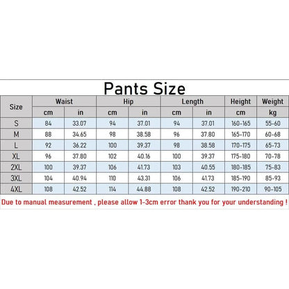 Men's Casual Pants Sweatpants S-3XL