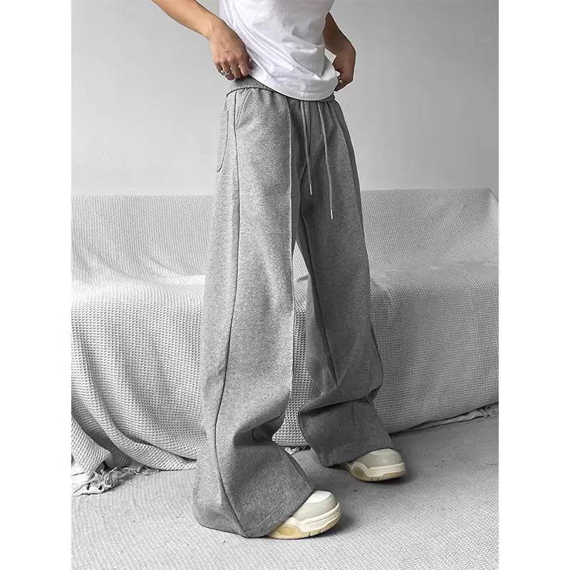 Men Oversize Wide Leg Sweatpants