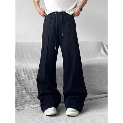 Men Oversize Wide Leg Sweatpants