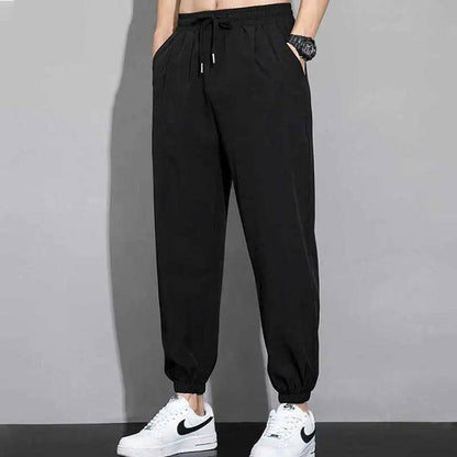 Men thin casual quick drying sports sweatpants