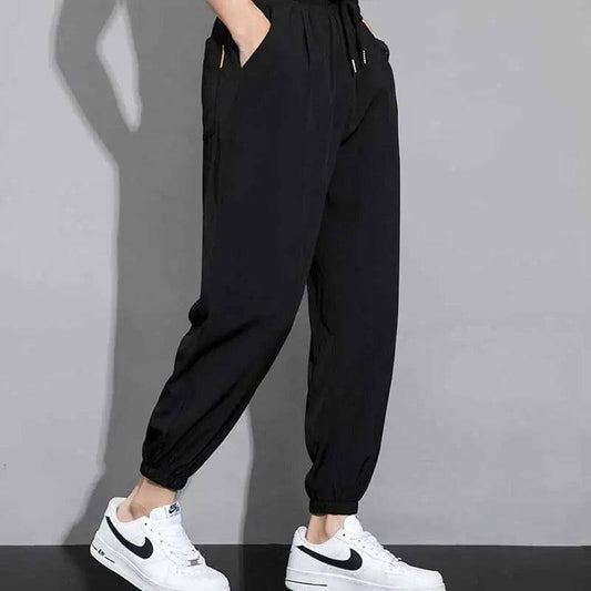 Men thin casual quick drying sports sweatpants