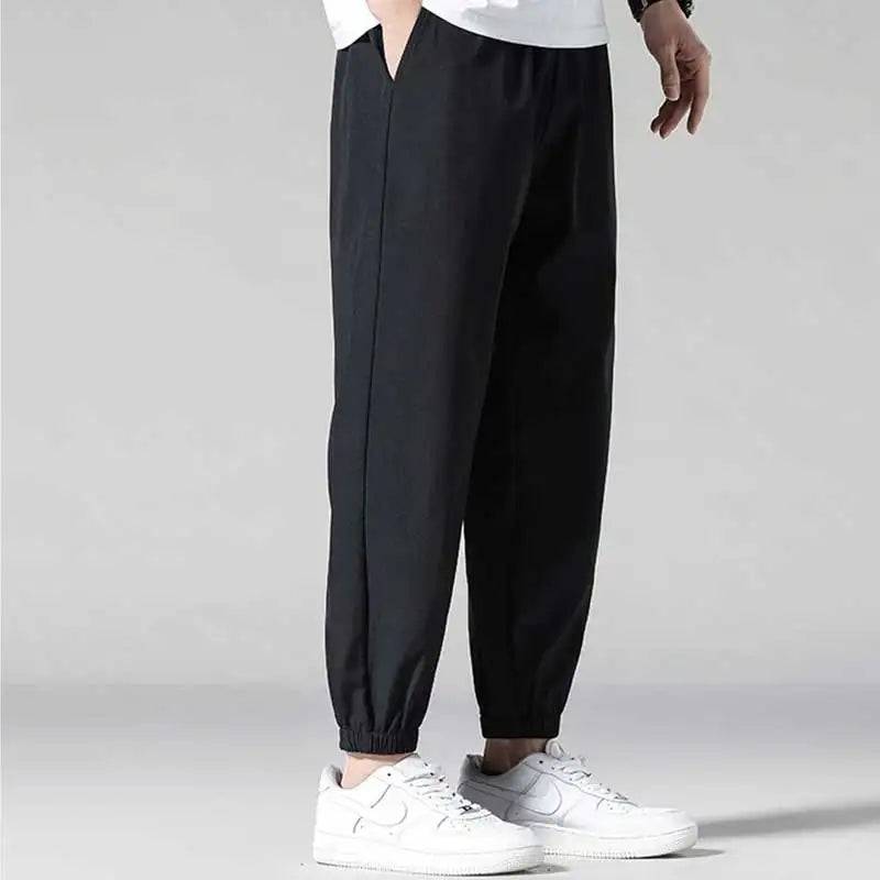 Men thin casual quick drying sports sweatpants