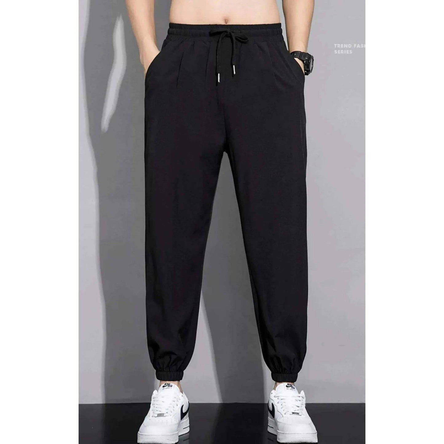 Men thin casual quick drying sports sweatpants