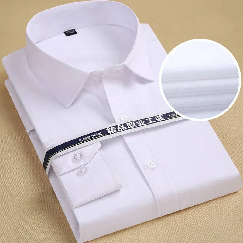 Men Plus Social Shirt White