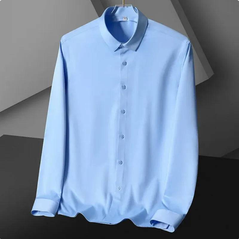 Men's Shirt Long Sleeve Casual Suit Shirt