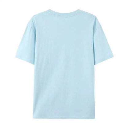 Cotton Plain T Shirt Crew Neck Men