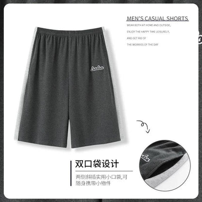 Men's Cotton Pajama Pants Shorts Home Wear