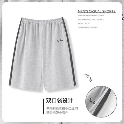 Men's Cotton Pajama Pants Shorts Home Wear