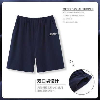 Men's Cotton Pajama Pants Shorts Home Wear