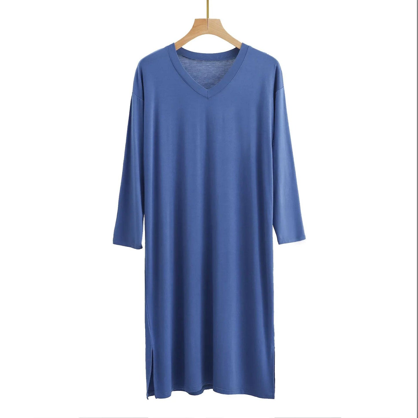 Men's Modal Round Neck Long Sleeve Sleepwear