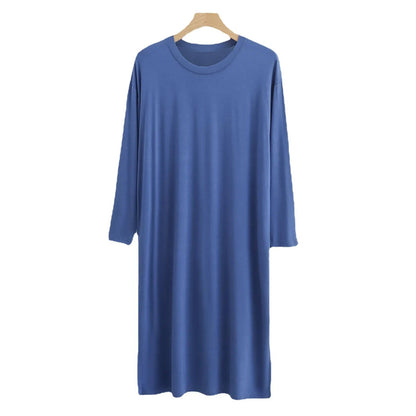 Men's Modal Round Neck Long Sleeve Sleepwear