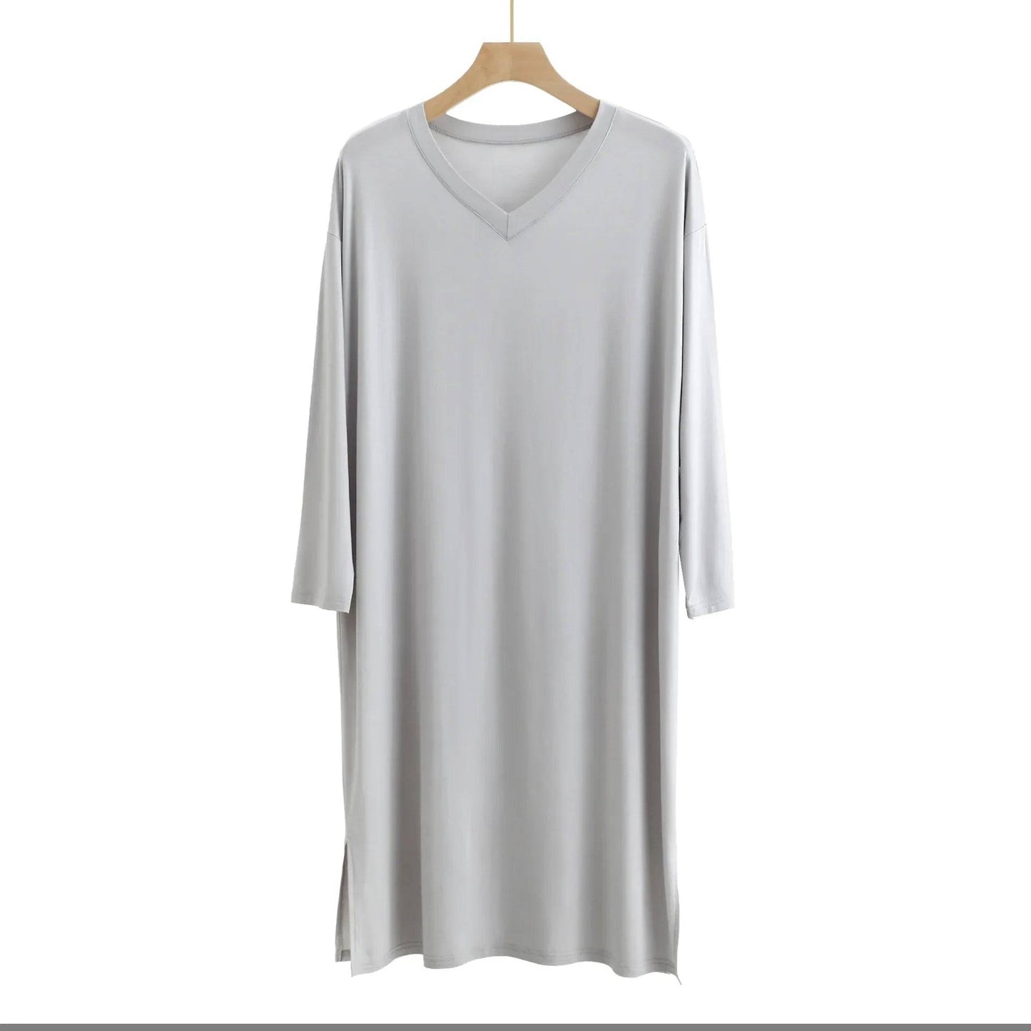 Men's Modal Round Neck Long Sleeve Sleepwear