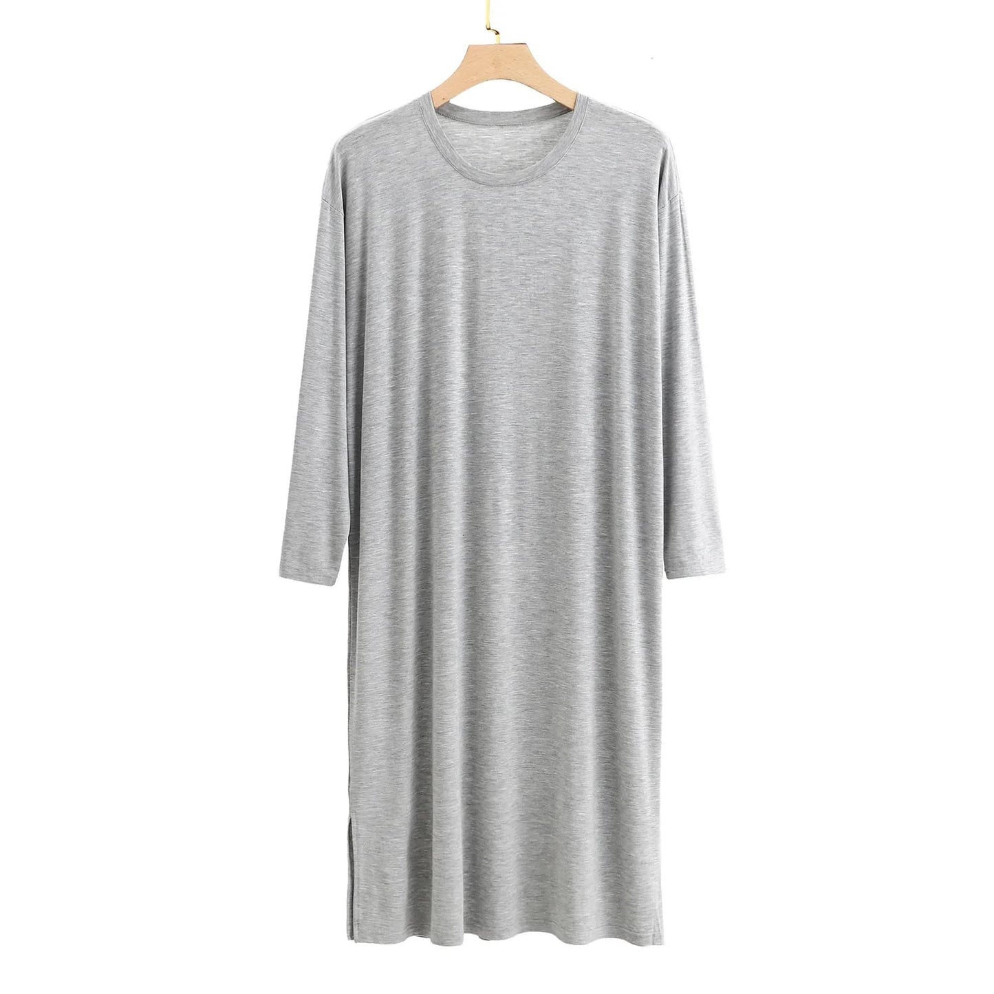 Men's Modal Round Neck Long Sleeve Sleepwear