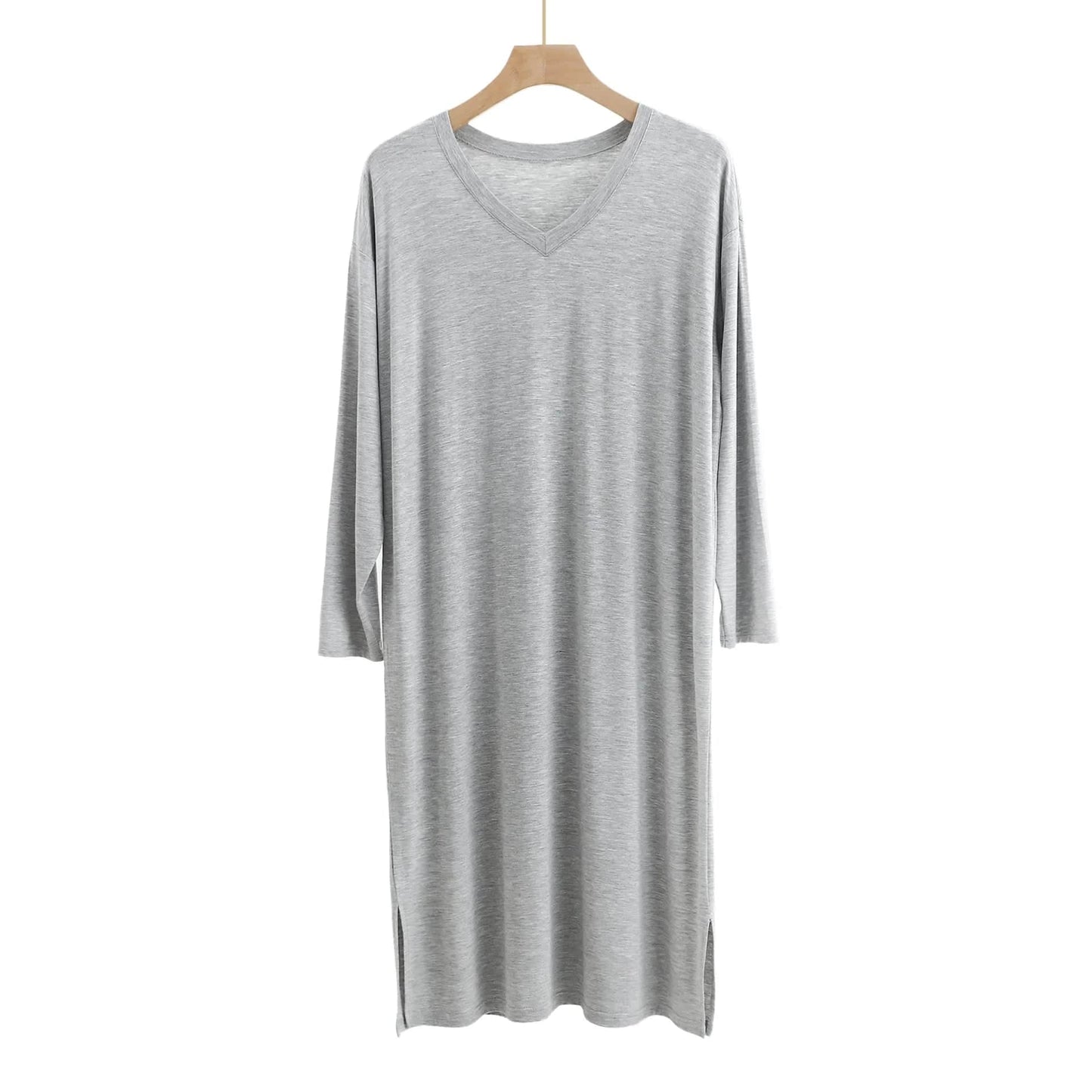 Men's Modal Round Neck Long Sleeve Sleepwear