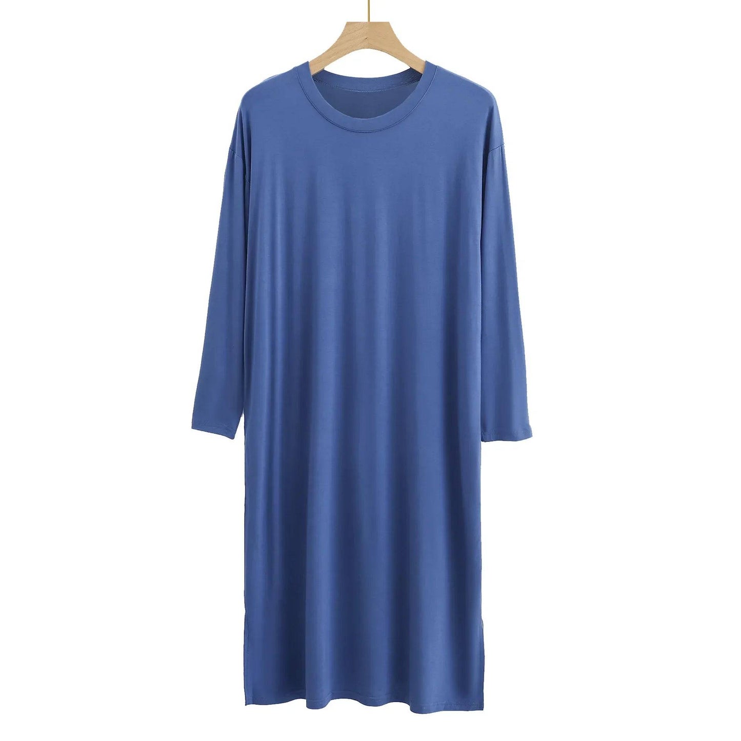 Men's Modal Round Neck Long Sleeve Sleepwear