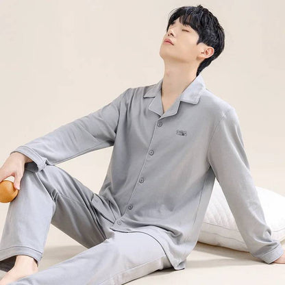 Men Pajamas Suit