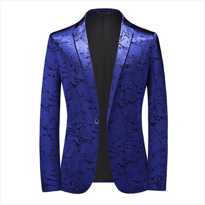 Men's Single breasted Blazers Banquet Suit - Xmaker