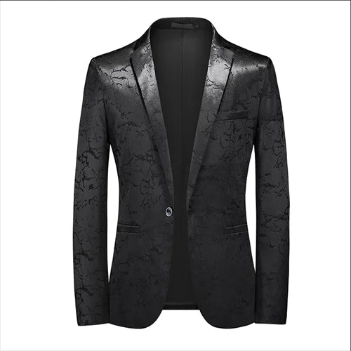 Men's Single breasted Blazers Banquet Suit - Xmaker