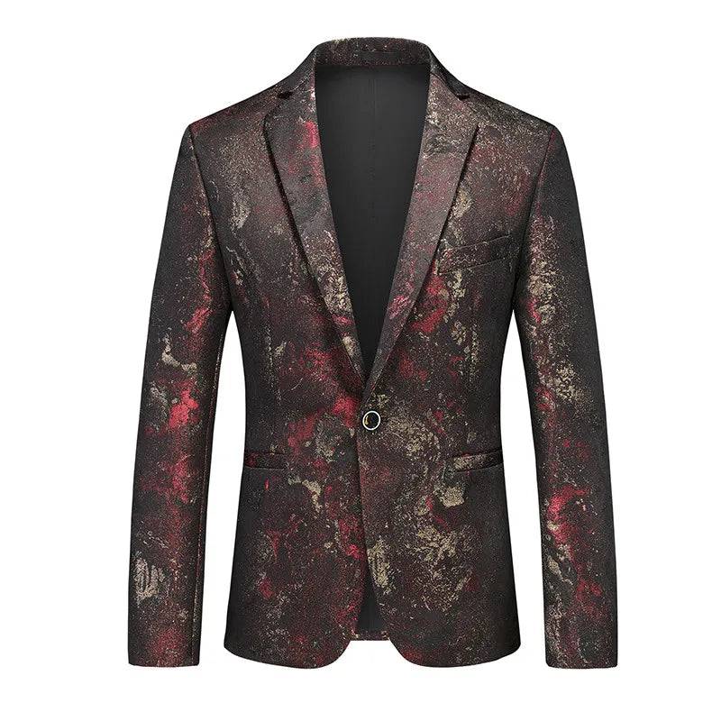 Men's Single breasted Blazers Banquet Suit