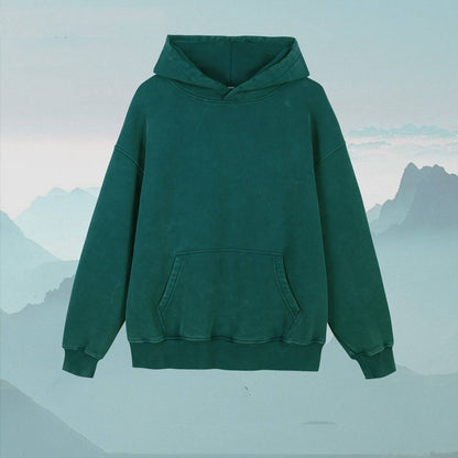 Men's Velvet Padded Hooded Sweatshirt - Xmaker