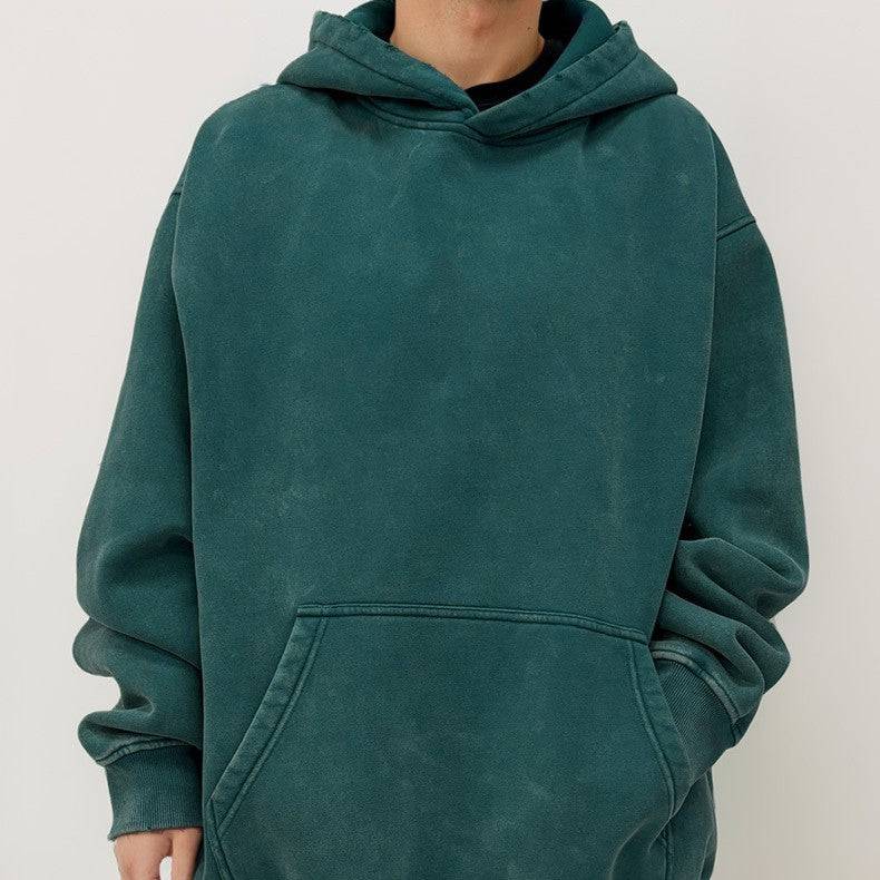 Men's Velvet Padded Hooded Sweatshirt - Xmaker