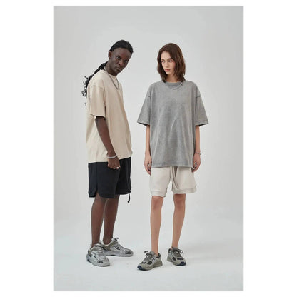 Heavy Washed Cotton Oversized T-shirts