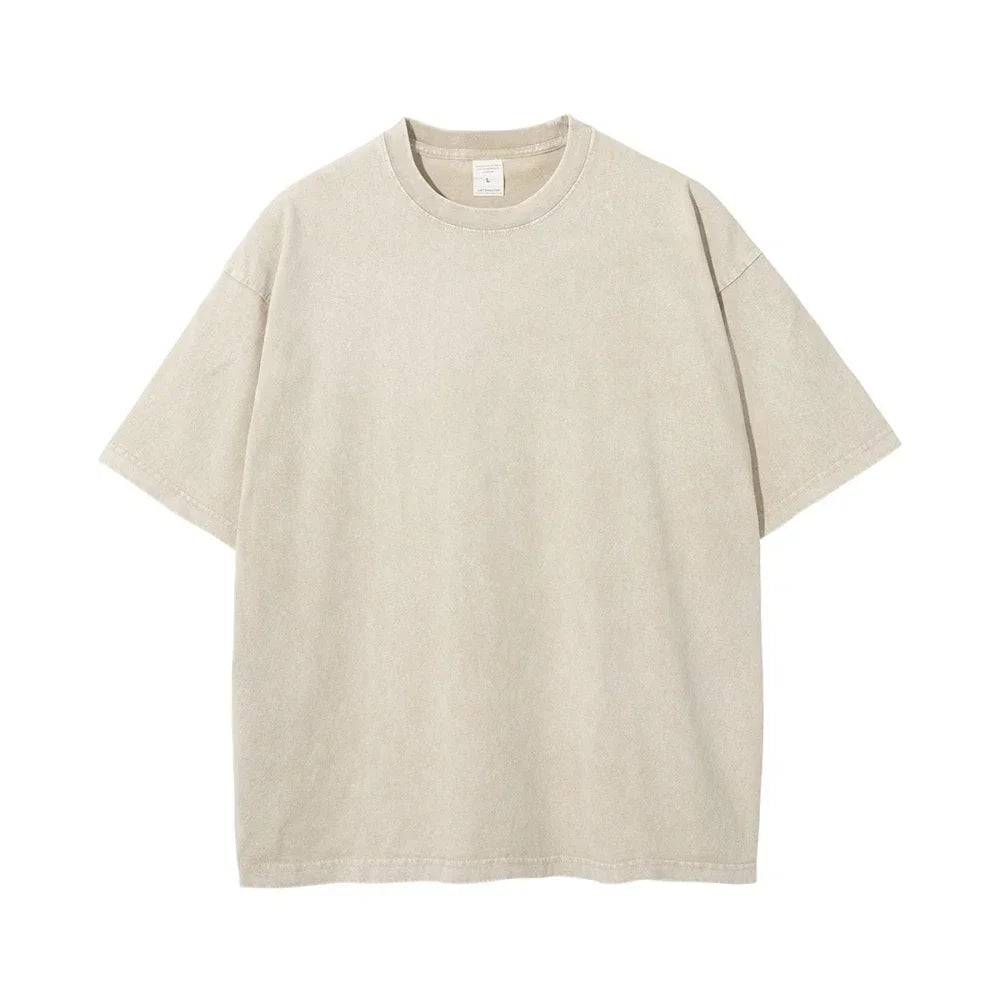 Heavy Washed Cotton Oversized T-shirts