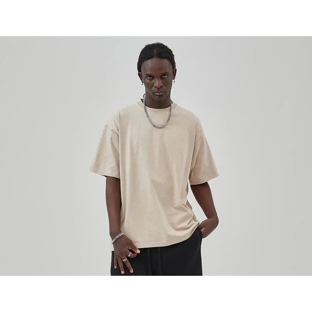 Heavy Washed Cotton Oversized T-shirts