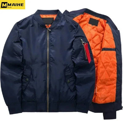 Pilot Bomb Jacket Men's Baseball Suit Casual Coat - Xmaker