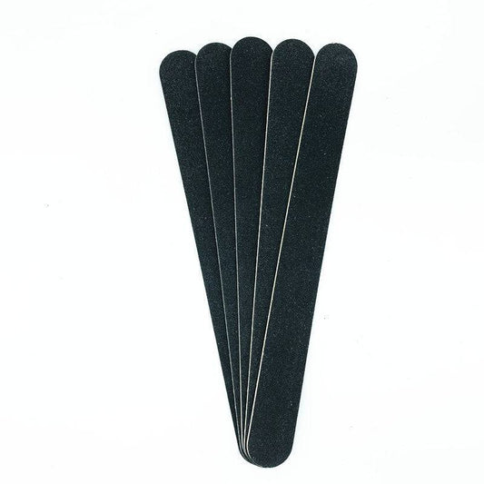 Black Veneer Nail Rubbing Strips Manicure Tool