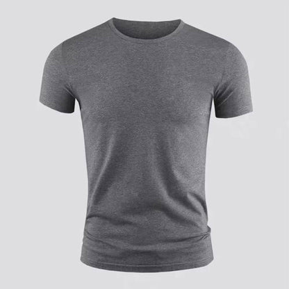 Men's Short Sleeve Basic Crew Neck T-shirts Slim Fit - Xmaker