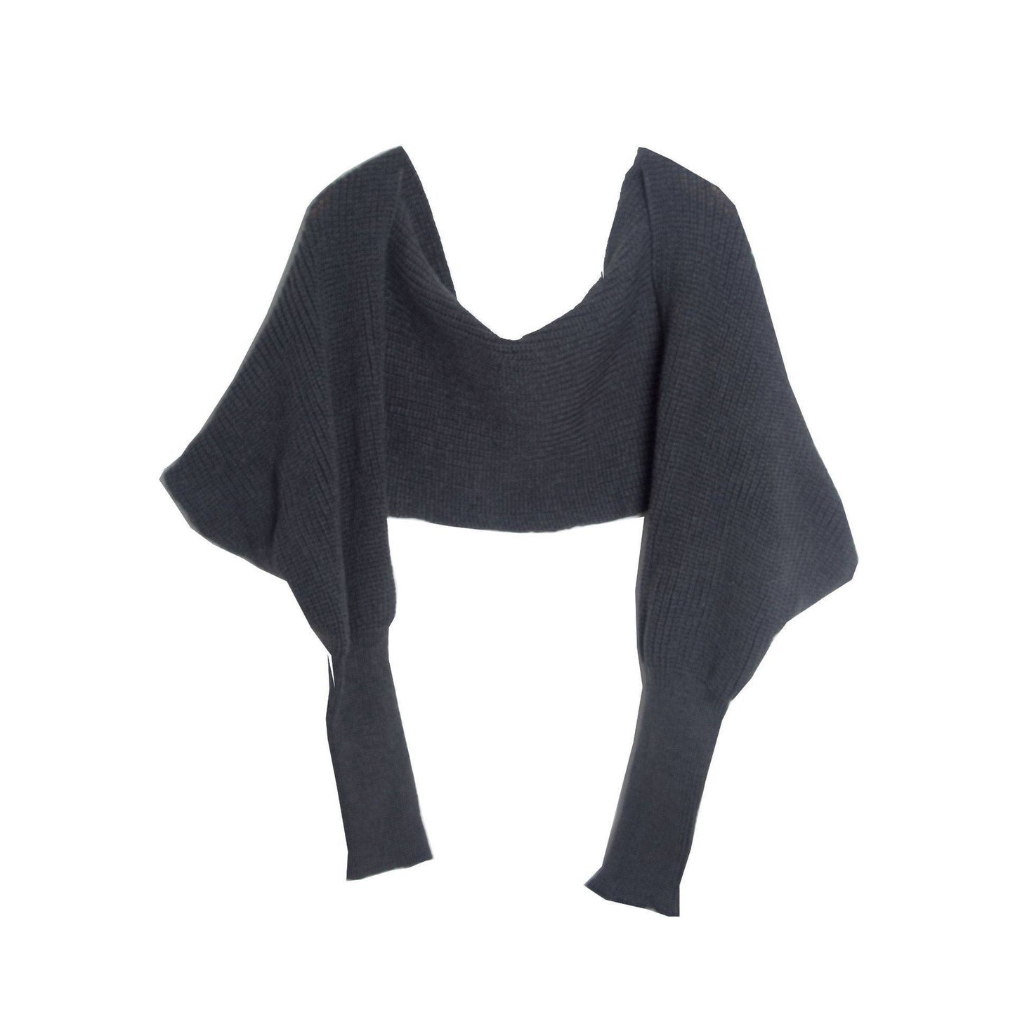 Sleeve Wool Knitted Scarf - Xmaker