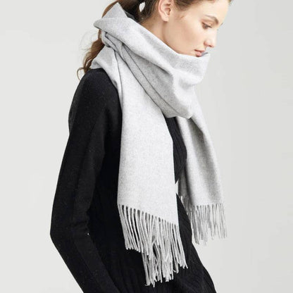 Women's Wool Scarf Scarves Poncho Wrap - Xmaker