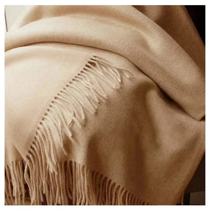 Women's Wool Scarf Scarves Poncho Wrap - Xmaker