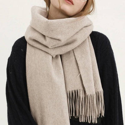 Women's Wool Scarf Scarves Poncho Wrap - Xmaker