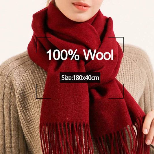 Wool Scarf Women - Xmaker