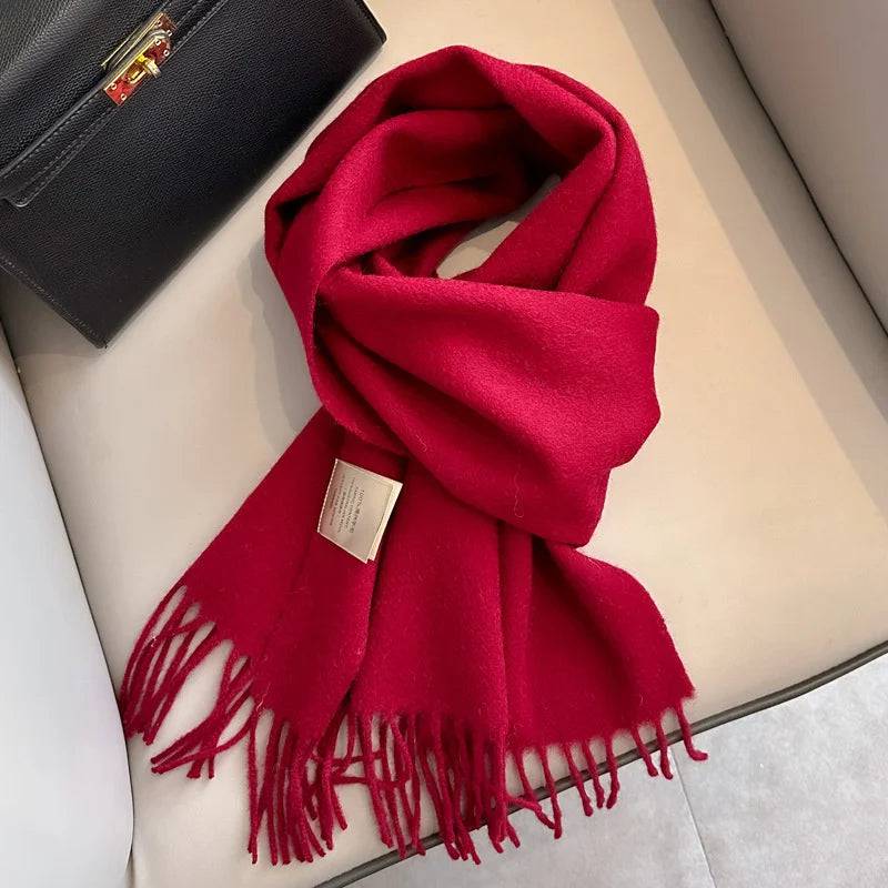 Wool Scarf For Women Long - Xmaker