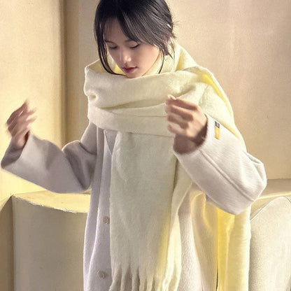 Thickened Garland Scarf Soft Glutinous Thickened - Xmaker