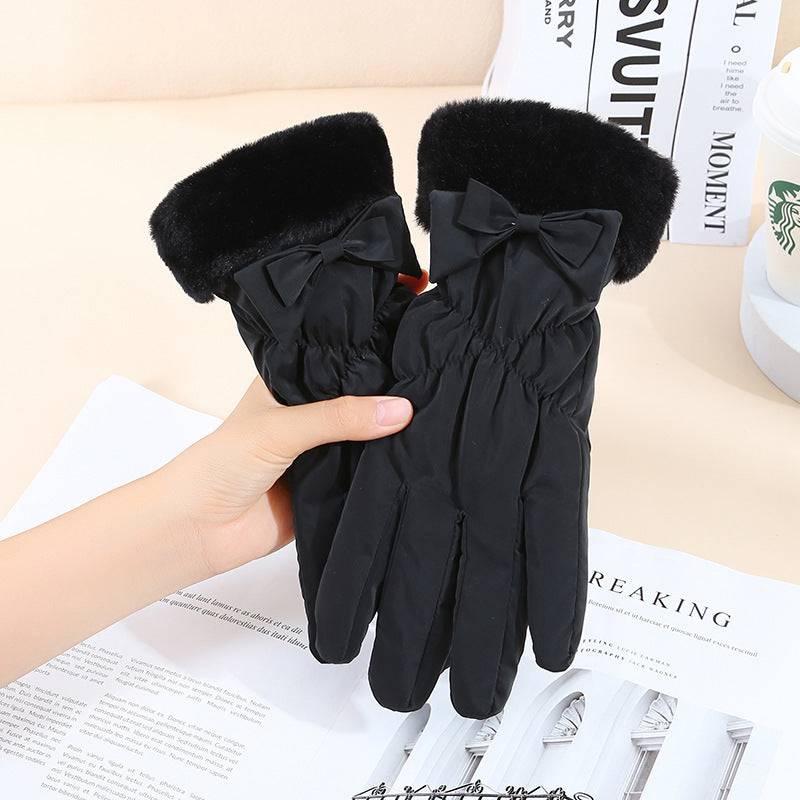 Warm Gloves Winter Women's Touch Screen Fleece-lined Thickened - Xmaker