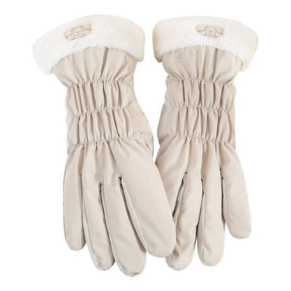 Warm Gloves Winter Women's Touch Screen Fleece-lined Thickened - Xmaker