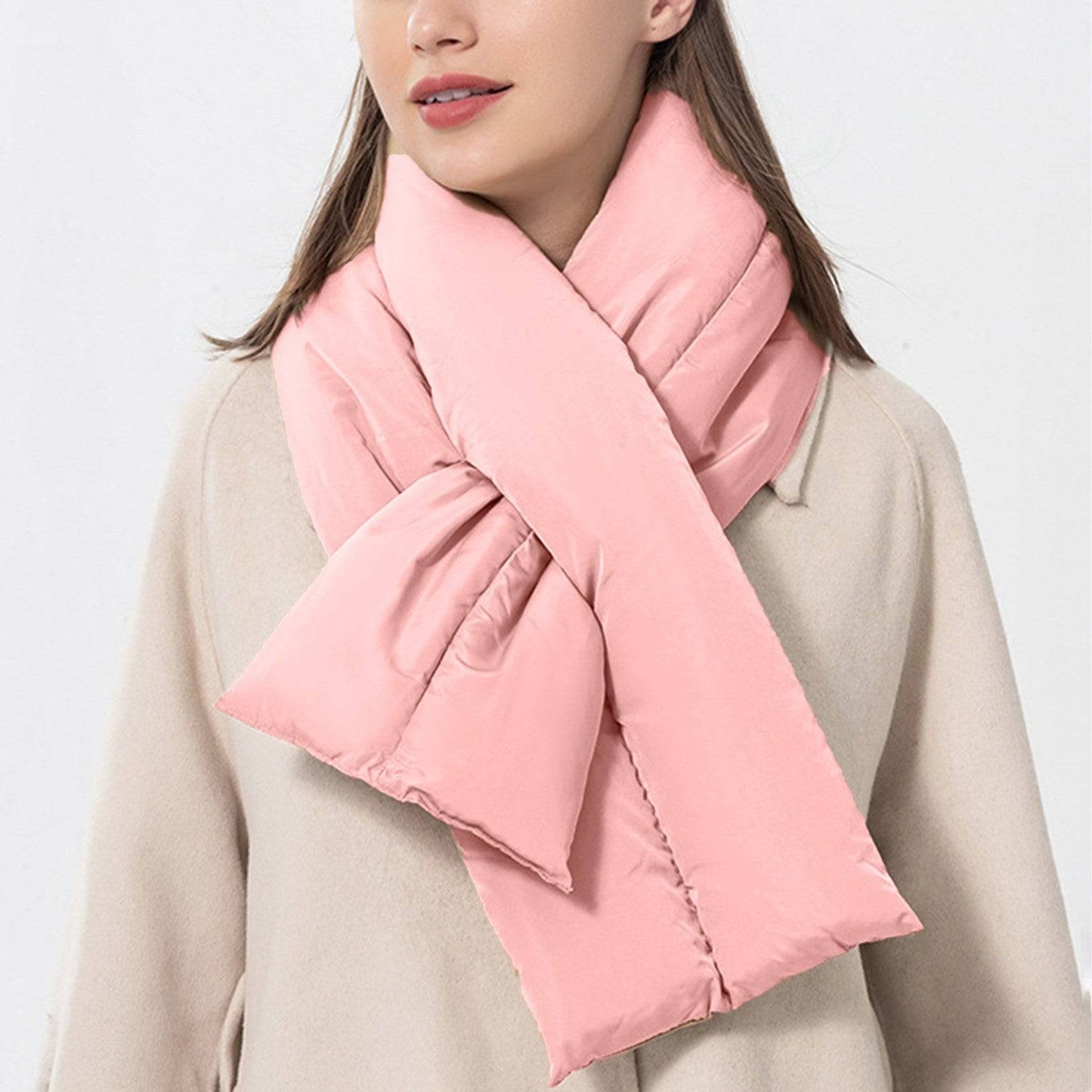 Winter Scarves Solid Color Anti Splashing Scarf - Xmaker